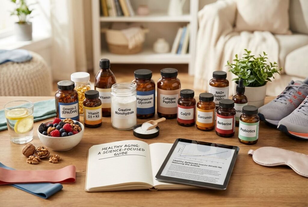 Top 10 Anti-Aging Supplements Backed by Science (2026 Guide) top 10 anti-aging supplements